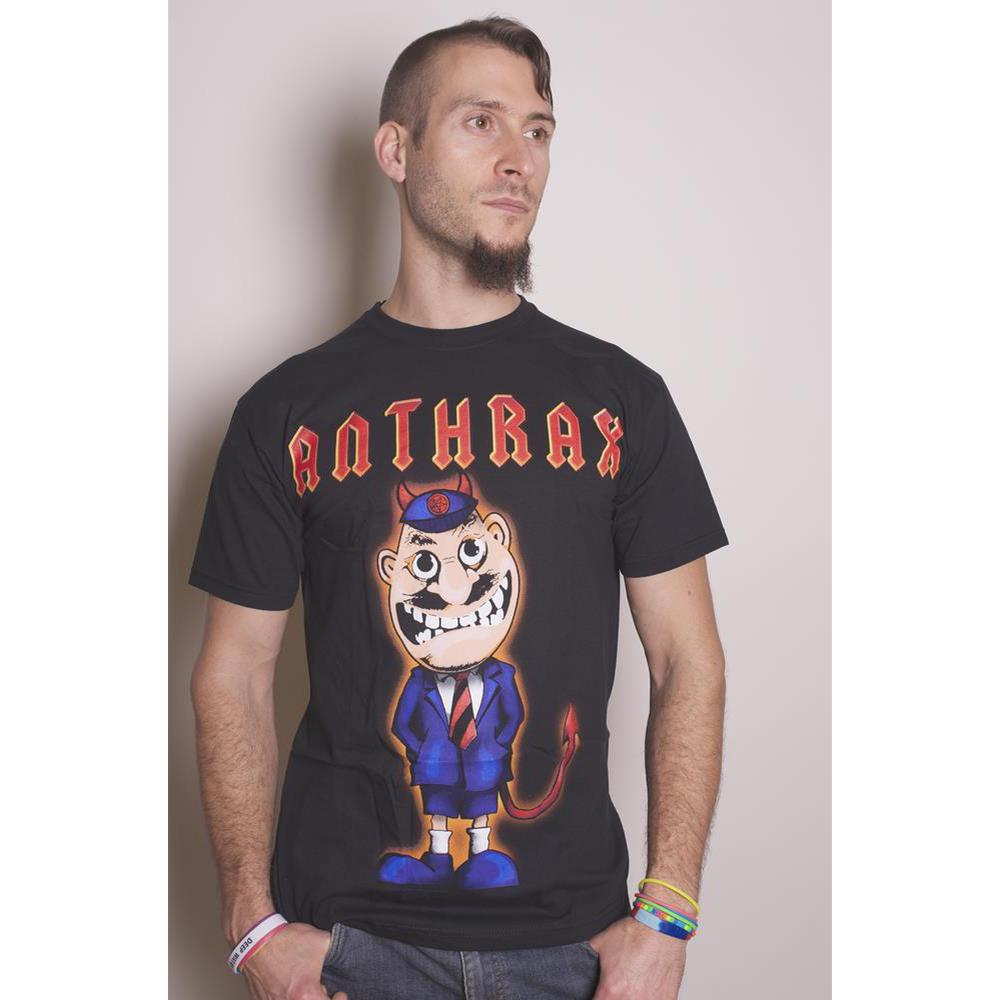 Anthrax - TNT Cover Mens T-shirt - Black
